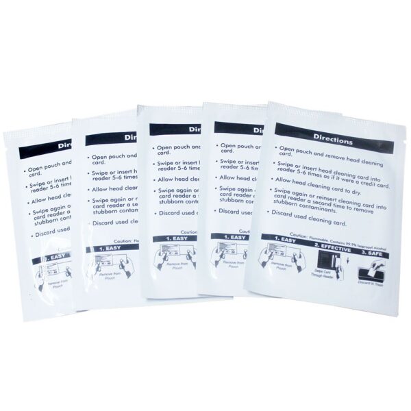 CR80 Cleaning Card For Fargo Zebra Evolis IDP Smart Datacard Card Printer - Image 3