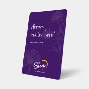 Sleep By Choice Dream Better Here Rfid Key Card