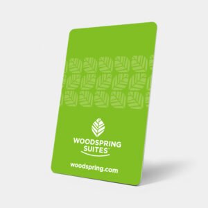 Woodspring Suites Green Rfid key card