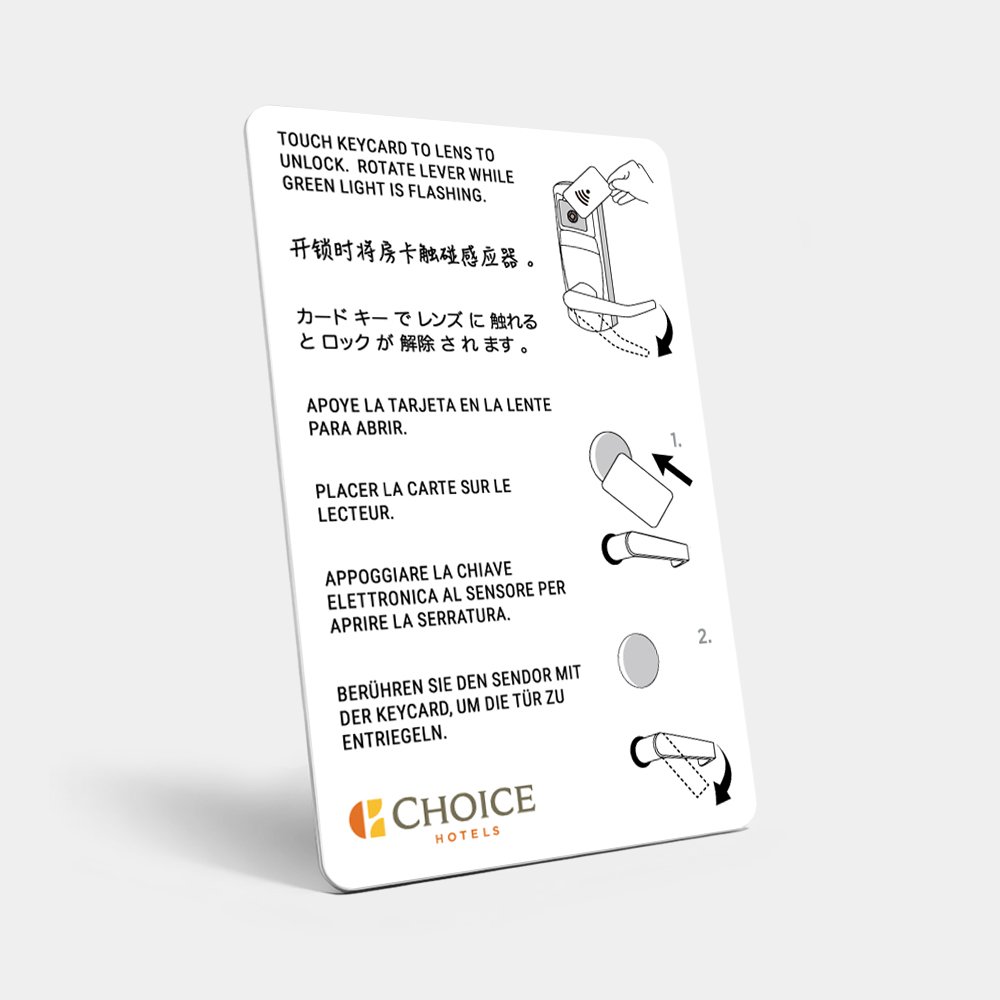 Woodspring Suites Green Rfid key card - Image 2