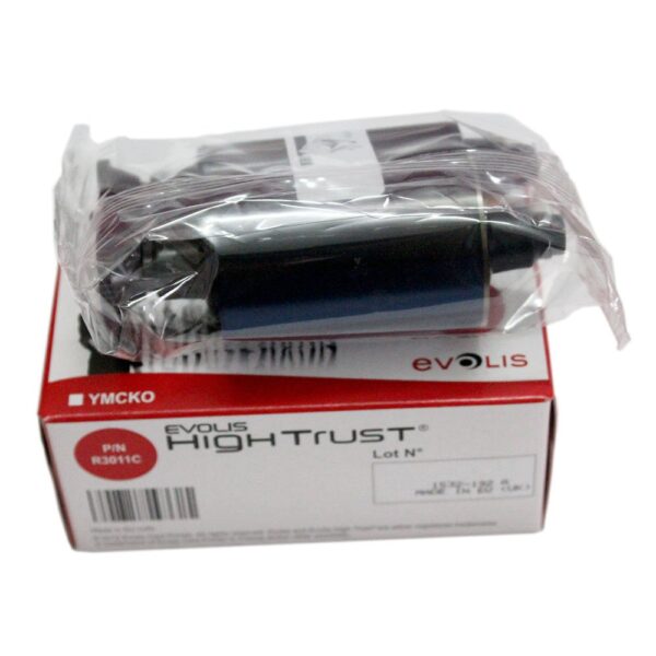 Evolis R3011 YMCKO Ribbon for Pebble 4 Printer - Image 3