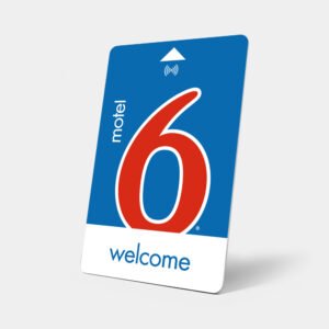 Motel Magnetic stripe Rfid key card