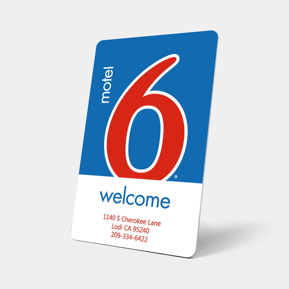 Motel6 Rfid key card