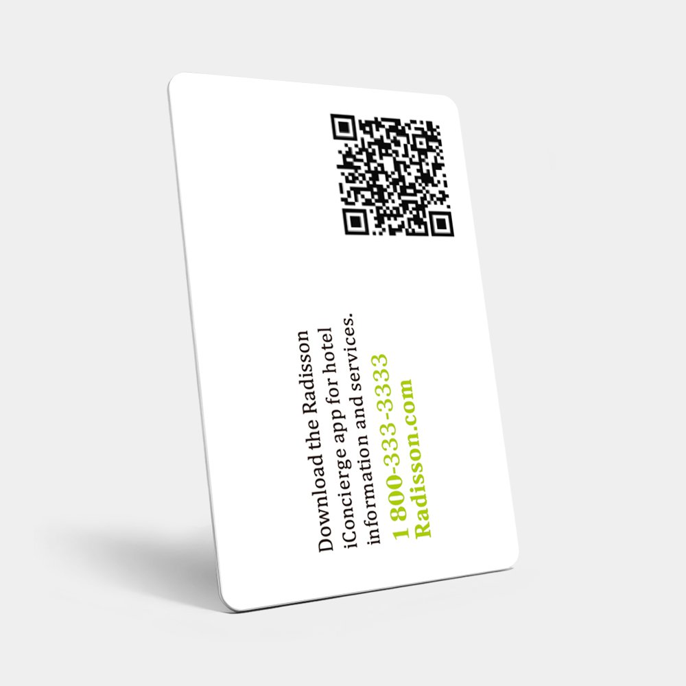 Radisson green RFID Card - Image 2
