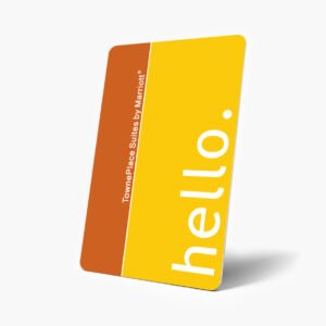 Marriott Towne Place Suites Proof Rfid Key Card